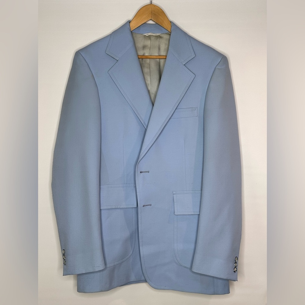 Vintage Curlee Blue Blazee